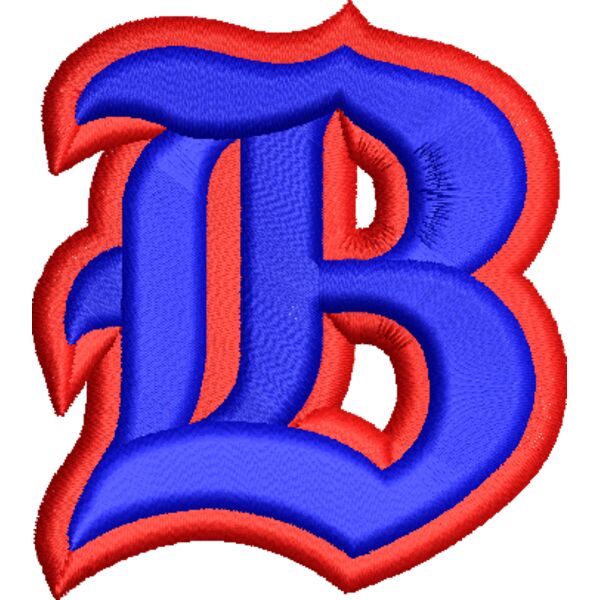 2色花文字 サムネイル